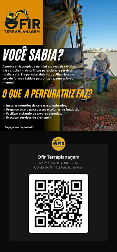 Ofir Terraplanagem - Solicite seu orçamento